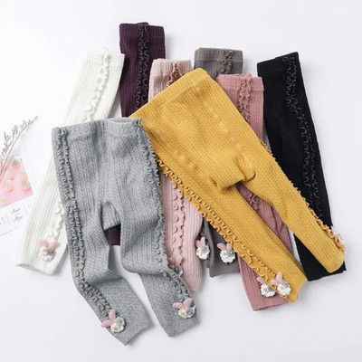 Kinder Strumpfhosen Mädchen Leggings Eng Gestrickt Warme Herbst Winter
