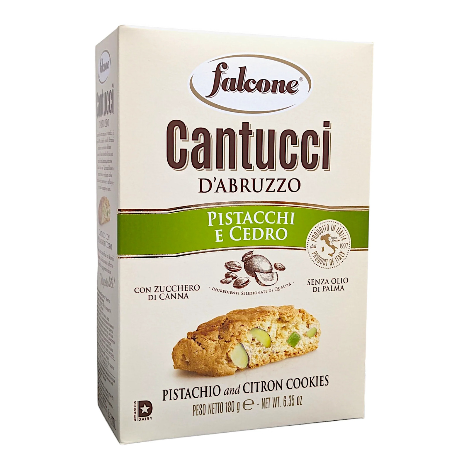 Falcone Cantucci - Pistacchi E Cedro / Pistachio & Citron Cantuccini Biscotti 18