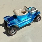 WOW 1968 Hot Heap VGC No Toning Light Blue Color Original Redline HotWheel Cars
