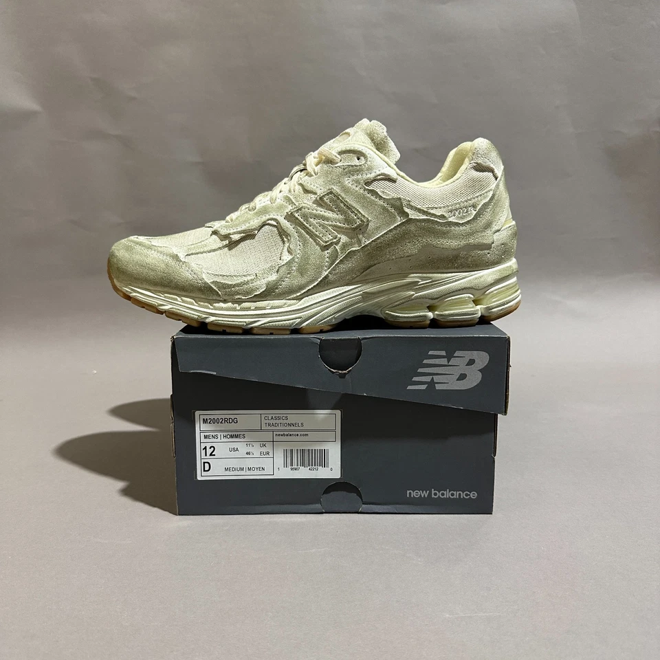 New Balance 2002R Sea Salt Distressed Protection Pack Men Shoe M2002RDG US sz 12 - Image 3 of 4