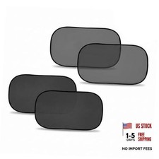 4 PCS Car Window Shades - 20.07 x 12.2 Inches Side Window Sunshade Mesh