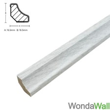 MDF Scotia Beading - 20 Lengths (24m) - Flooring Trim for Laminate & Wood Floors