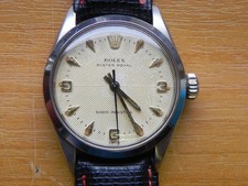 RARE S/S CASED ROLEX OYSTER ROYAL SUPER BALANCE 6246