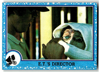 1982 Topps E.T. the Extra-Terrestrial Card #83 E.T.'s Director