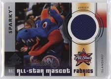 2024-25 Upper Deck SP Game Used All-Star Mascot Fabrics Sparky The Dragon 1bi3