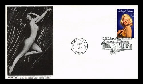 US COVER MARILYN MONROE LEGENDS OF HOLLYWOOD FIRST DAY ISSUE