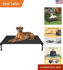 Outdoor Elevated Dog Bed Large Sized Dogs, Cooling Raised Dog Cots | Off-grou...