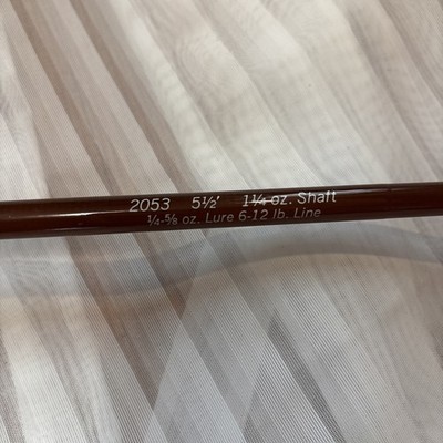 ロッド fenwick LUNKERSTIK 2000 2053 VTG Fenwick Lunkerstik 2000 2053 5 1/2' Fiberglass Casting Rod | eBay