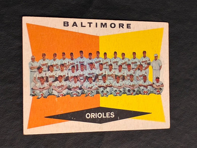 1960 Topps 7th Series Checklist (#496-572) Orioles #494-VG-Mantle/Aaron/Mays-#2