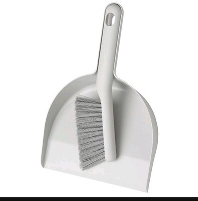 IKEA - Pepprig - Handfeger + Kehrblech grau *NEU* Kehrschaufel Handkehrset