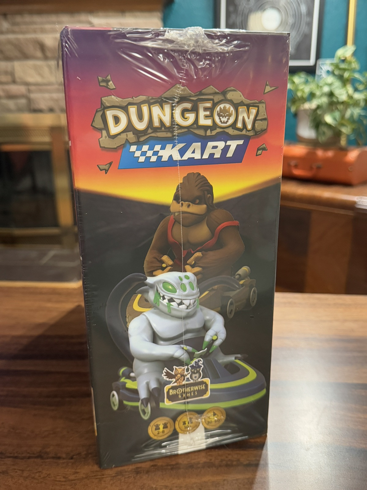 Dungeon Kart Board Game | Fast-Paced Racing Adventure NIB SEALED