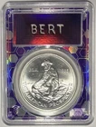1985 Engelhard ‘The American Prospector’ 1oz Silver Round ‼️PURPLE CORE‼️