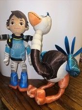 Disney Miles From Tomorrowland Miles and MERC the Ostrich Bird Plush - Lot of 2