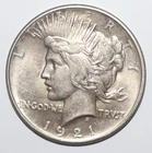 1921 Peace Dollar AU (H182)
