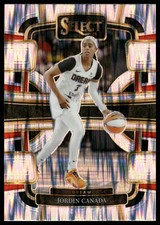2024 Panini Select WNBA #93 Jordin Canada Silver Flash Prizms