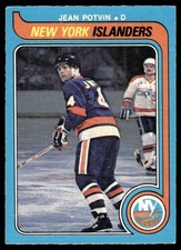 1979-80 O-Pee-Chee Jean Potvin New York Islanders #334