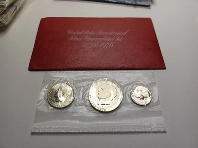 1976 银质美国硬币精制套币| eBay