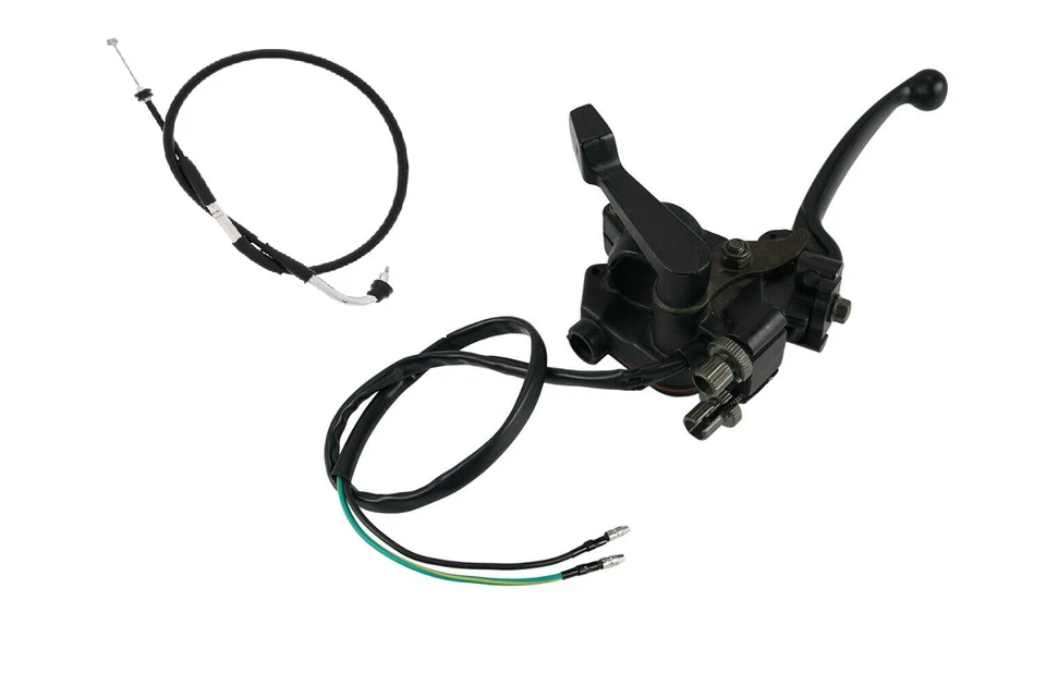 Control del acelerador @ palanca de freno para Kawasaki KFX 50 KFX80 KFX90 ATV para barra de 7/8" Foto 4 de 4
