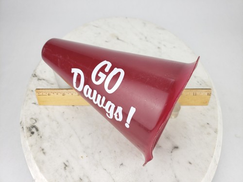 Vintage Go Dawgs Megaohone Pep Phone Carbondale IL Saluki Dogs - Picture 2 of 15