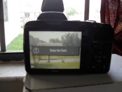 Nikon COOLPIX L330 20.2MP Digital Camera - Works with Flash Issue - Please READ