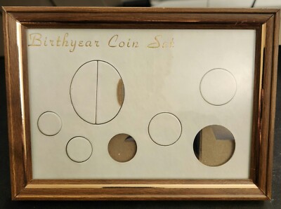 Capital Plastics  - White - Birth Year Coin Set - Cent to Small Dollar