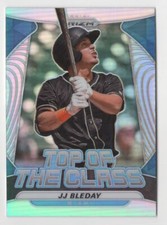 2020 Panini Prizm Top of The Class Silver JJ Bleday Miami Marlins #TOC-4