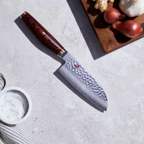 まいまい NEW] MIYABI 6000MCT Santoku Knife 14cm, 190g MC63 Stainless Steel