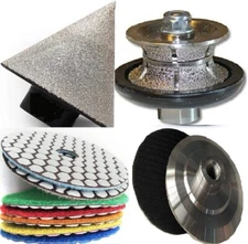 2" Full Bullnose stone ceramic Porcelain Chamfer Bit granite marble buffer V50