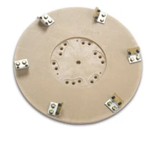 DIAMABRUSH 16" HARDWOOD TOOL 6-50 GRIT BLADES w/NP-9200 PLATE #931601212