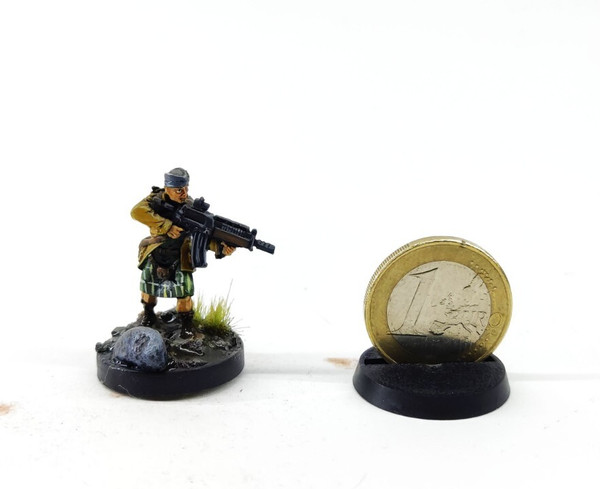Miniatura Pintada Ariadna Soldier 28/32mm | Painted