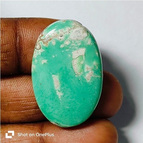 Variscite Stone Natural Green Variscite Cabochon Loose Gemstone 40 Cts. ME-10387 - Picture 3 of 6