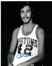 Chris Ford Signed 8x10 NBA Photo Autograph, Detroit Pistons, Made 1st 3 Pointer