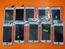 ⭐️⭐️⭐️⭐️⭐️ **AS IS FOR PARTS** iPhone 6s Plus Screen Display Digitizer Lot Of 10