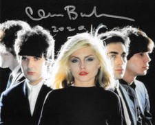* CLEM BURKE * signed 8x10 photo * BLONDIE DRUMMER * COA * 6