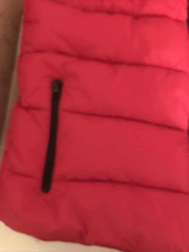 Chaleco Abrigo Crazy 8 Niñas Niños Ref con Borde Color Marfil Talla S (5-6) Con Piel Sintética Foto 4 de 4