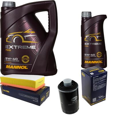 Ölwechsel Set 6L MANNOL Extreme 5W-40 Motoröl + SCT Filter KIT 10191434