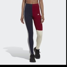 ADIDAS LEGGING ESSENTIALS 3-STRIPES COLORBLOCK COTTON