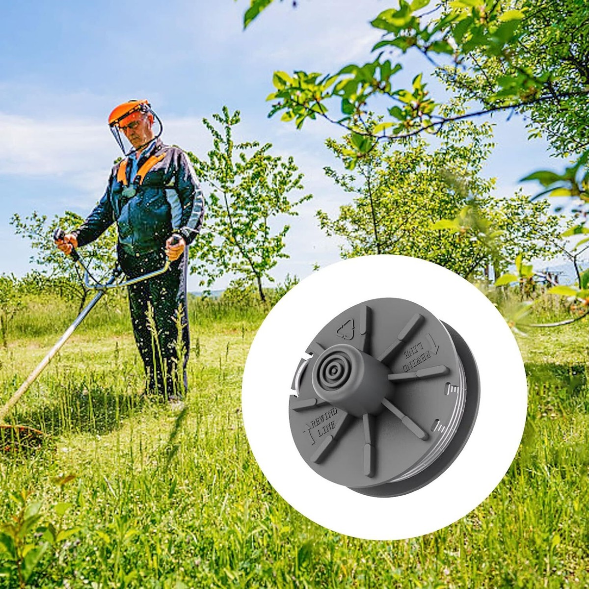 Gardena Bobina Di Ricambio: Bobina Per Turbotrimmer/tagliabordi - Foto 9