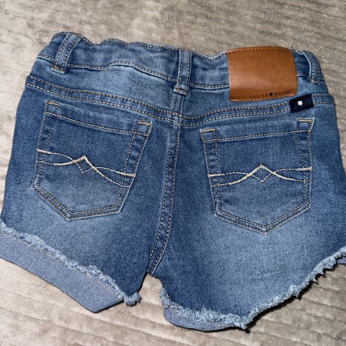 Girls Blue Riley Short Lucky Brand Jean Shorts Size 4/5 - Picture 3 of 3