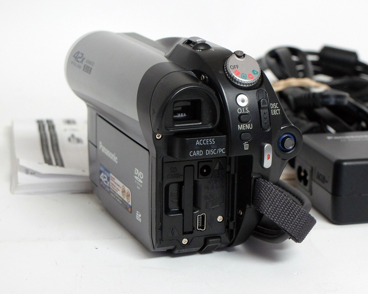 Panasonic VDR-M95-S DVDビデオカメラ Panasonic VDR-M95 DVD-RAM-R DIGA Palmcorder Digital Camcorder