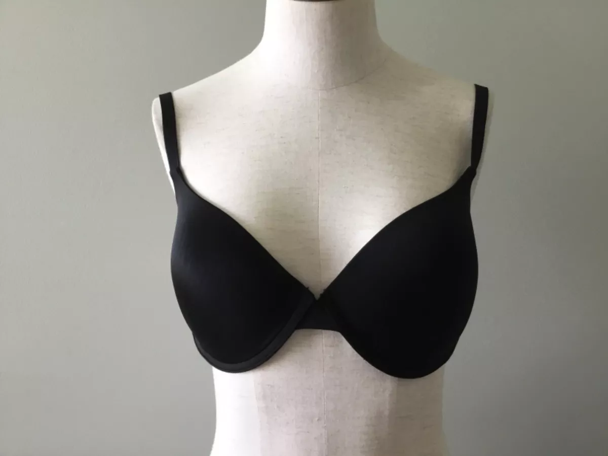 Calvin Klein Intimates Full Coverage Bra 36 D Black Push Up