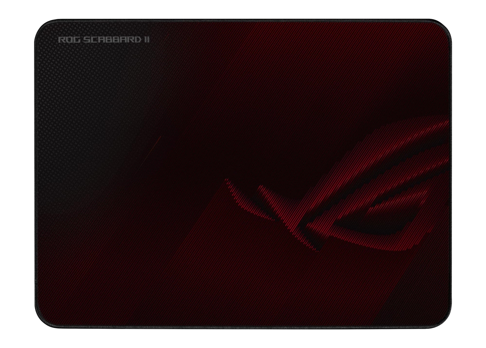 ASUS ROG Scabbard II Gaming mouse pad Red M Black