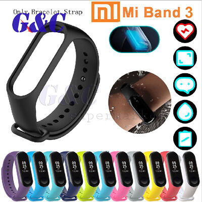 Xiaomi Mi Band 3 Smart Wristband Bracelet Heart Rate Monitor Sport Watch Lot