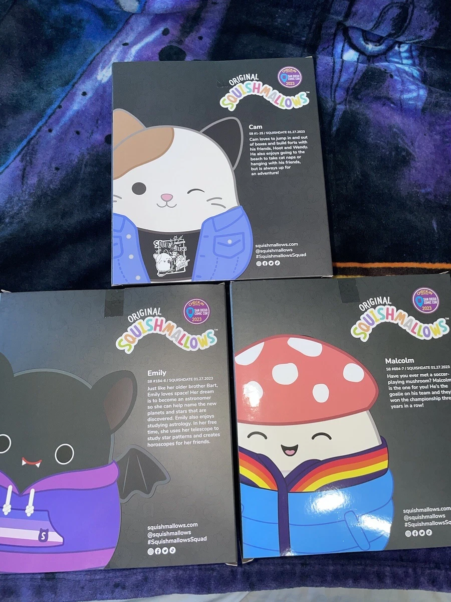 SDCC 2023 JAZWARES SQUISHMALLOWS EXCLUSIVES *resevered* mail.ddgusev