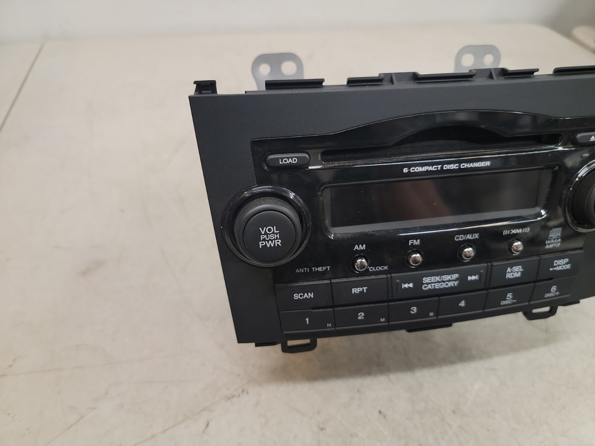 HONDA CRV CR-V XM Radio 6 Disc CD Changer MP3 1PN1 39100-SWA