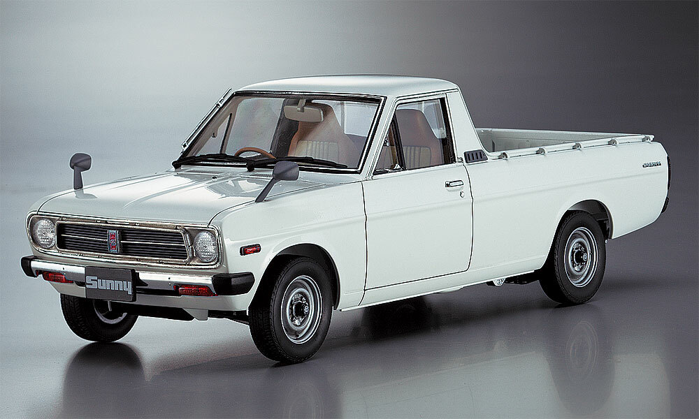 Hasegawa Nissan Sunny Truck Gb121 1979 Long Body Deluxe 1/24