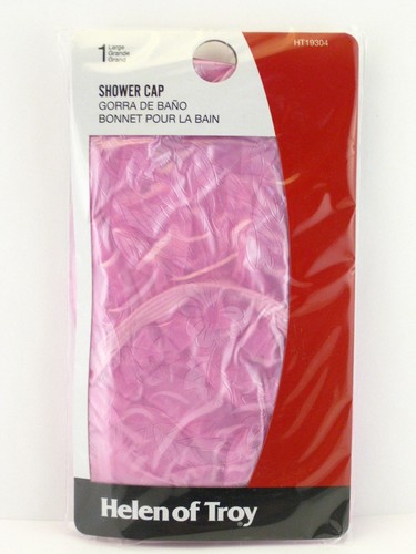 HELEN OF TROY LARGE TEXTURED VINYL SHOWER CAP - PINK (19304) - 第 1/2 張圖片