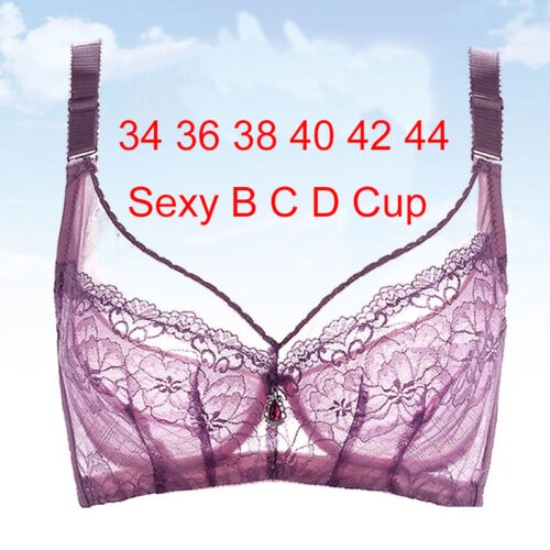 Women Bras Wirefree Double Support All Around Lingerie Flexible Support Bra Set - Picture 1 of 20