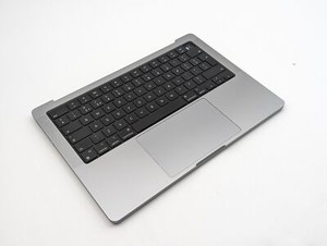 MacBook Pro 14" A2442 M1 Tastatur UK Handauflage Trackpad Grau 2021 EMC 3650