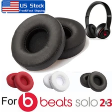Replacement Ear Pads Cushion Cover Wireless for Beats by Dr Dre Solo 2 & Solo 3